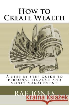 How to Create Wealth Rae Jones 9781463728007 Createspace - książka