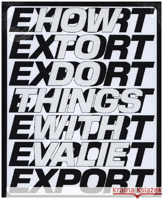 How to Do Things with Valie Export Valie Export 9783959058988 Spector Books - książka