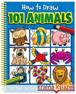 How to Draw 101 Animals Imagine That                             Barry Green Dan Green 9781801055949 Imagine That - książka