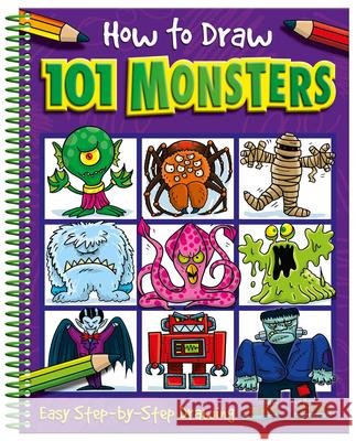 How to Draw 101 Monsters Imagine That                             Barry Green Dan Green 9781801055956 Imagine That - książka