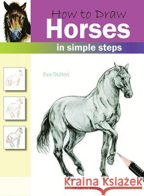 How to Draw: Horses: In Simple Steps Eva Dutton 9781844483723 Search Press Ltd - książka