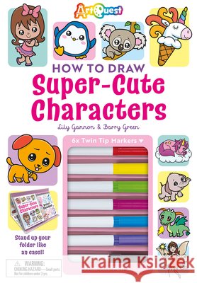 How to Draw Super-Cute Characters Maggie Lovelace 9781835551868 Two Windmills - książka