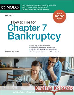 How to File for Chapter 7 Bankruptcy  9781413332957 NOLO - książka