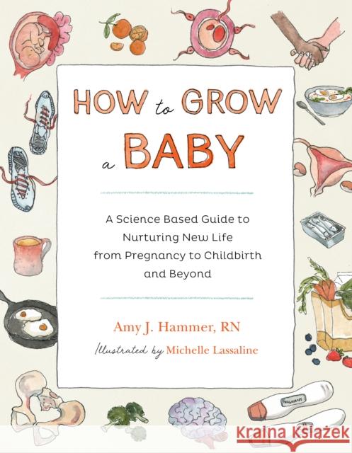 How to Grow a Baby: A Science-Based Guide to Nurturing New Life, from Pregnancy to Childbirth and Beyond Amy Hammer Michelle Lassaline 9781611808704 Roost Books - książka