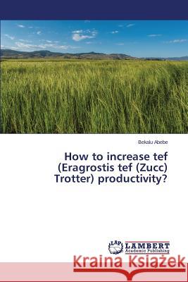 How to increase tef (Eragrostis tef (Zucc) Trotter) productivity? Abebe Bekalu 9783659709326 LAP Lambert Academic Publishing - książka