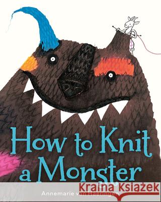 How to Knit a Monster Annemarie Va 9781328842107 Clarion Books - książka