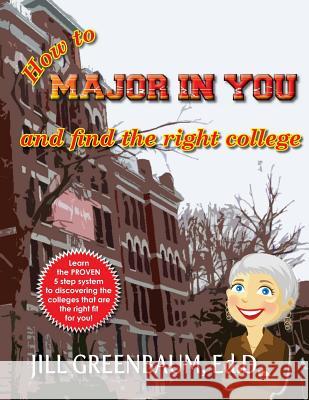 How to Major In You and Find the Right College Greenbaum Ed D., Jill 9781479300723 Createspace - książka