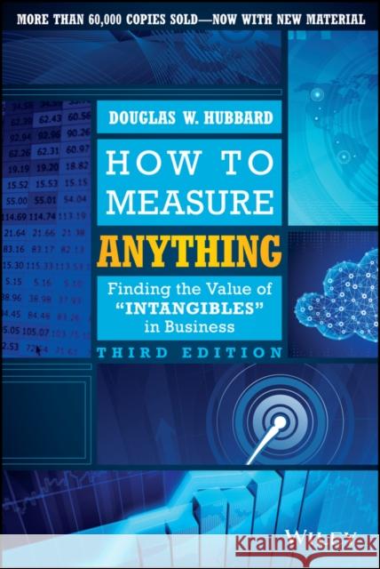 How to Measure Anything: Finding the Value of Intangibles in Business Hubbard, Douglas W. 9781118539279 John Wiley & Sons Inc - książka