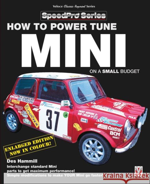 How to Power Tune Minis on a Small Budget: New Updated & Revised Edition Des Hammill 9781787110878 Veloce Publishing - książka