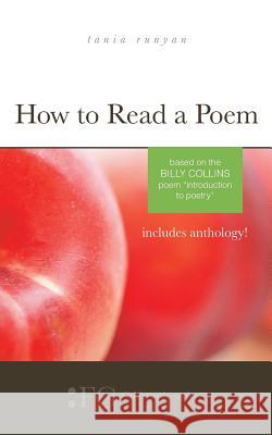 How to Read a Poem: Based on the Billy Collins Poem 