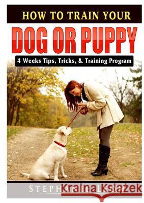 How to Train Your Dog or Puppy: 4 Weeks Tips, Tricks, & Training Program Stephanie Leon 9780359685134 Abbott Properties - książka