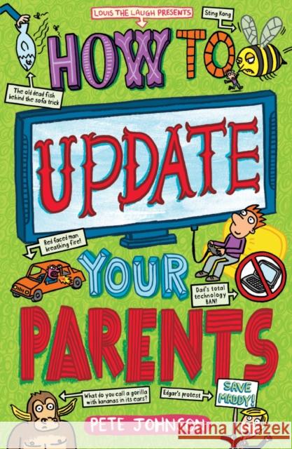 How to Update Your Parents Pete Johnson 9781782701729 Award Publications Ltd - książka