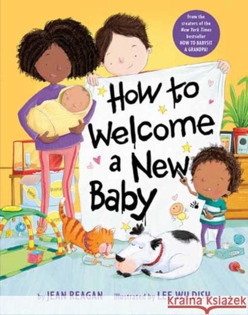 How to Welcome a New Baby Jean Reagan Lee Wildish 9780593650424 Alfred A. Knopf Books for Young Readers - książka