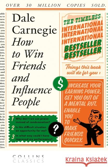 How to Win Friends and Influence People Dale Carnegie 9780008807528 HarperCollins Publishers - książka
