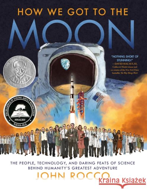 How We Got to the Moon John Rocco 9780525647416 Crown Books for Young Readers - książka