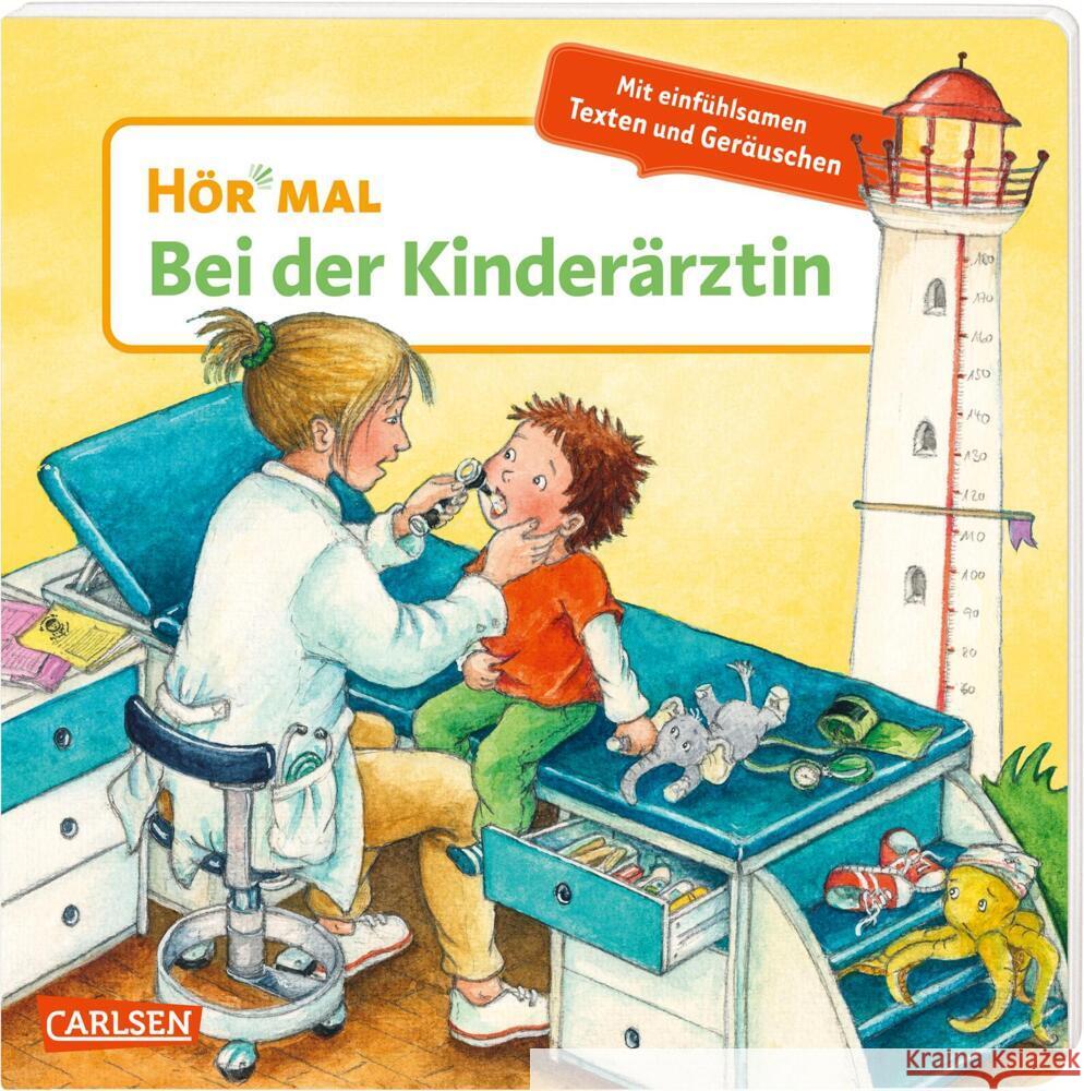 Hör mal (Soundbuch): Bei der Kinderärztin Trapp, Kyrima 9783551255006 Carlsen - książka