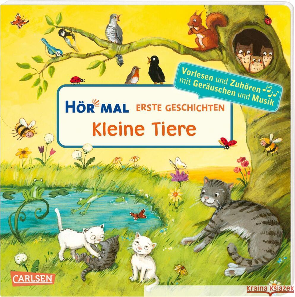 Hör mal (Soundbuch): Erste Geschichten: Kleine Tiere Höck, Maria 9783551253958 Carlsen - książka