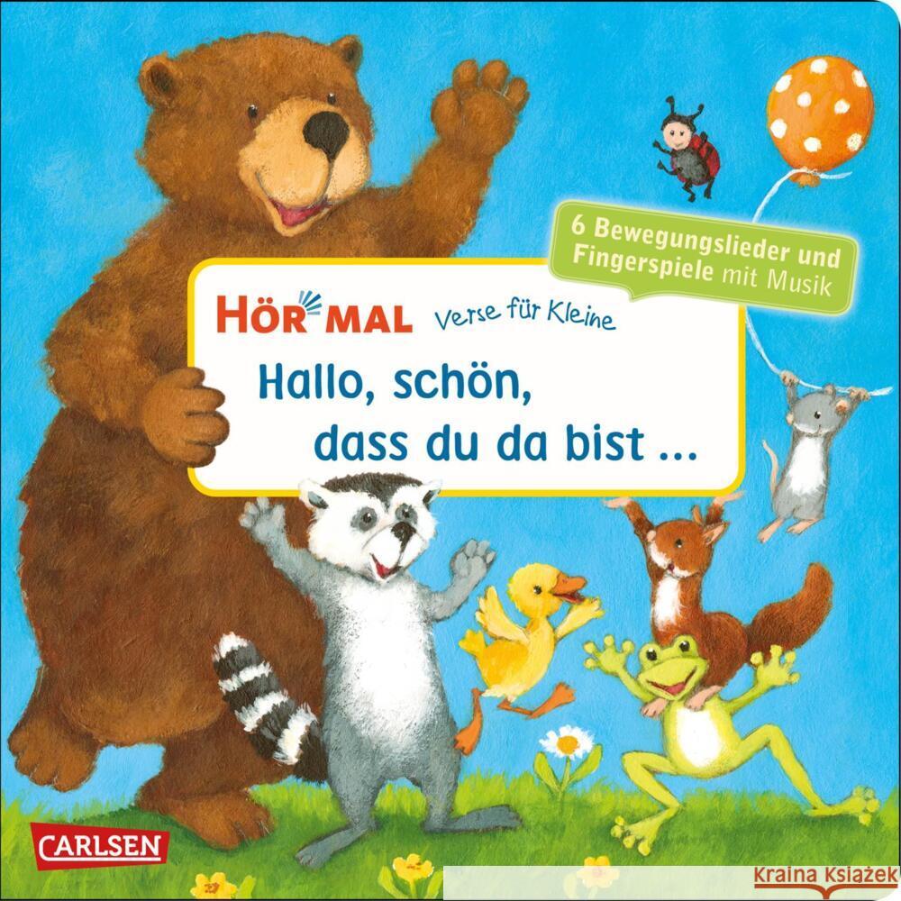 Hör mal (Soundbuch): Verse für Kleine: Hallo, schön, dass du da bist ... diverse 9783551252890 Carlsen - książka