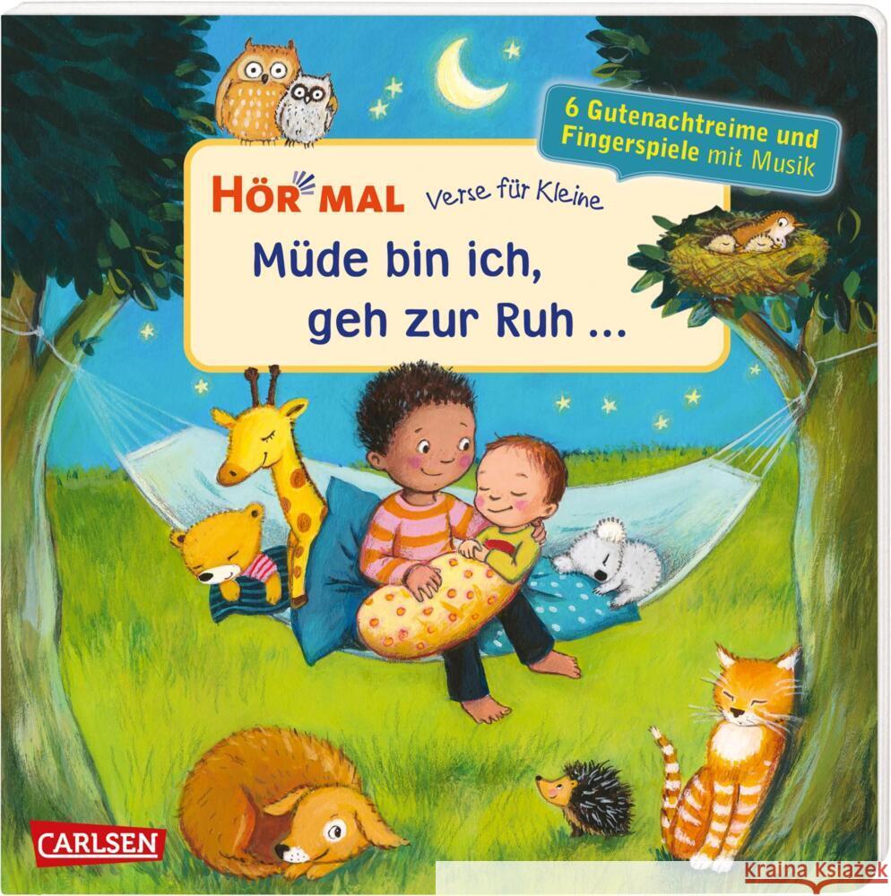 Hör mal (Soundbuch): Verse für Kleine: Müde bin ich, geh zur Ruh ... diverse 9783551252883 Carlsen - książka