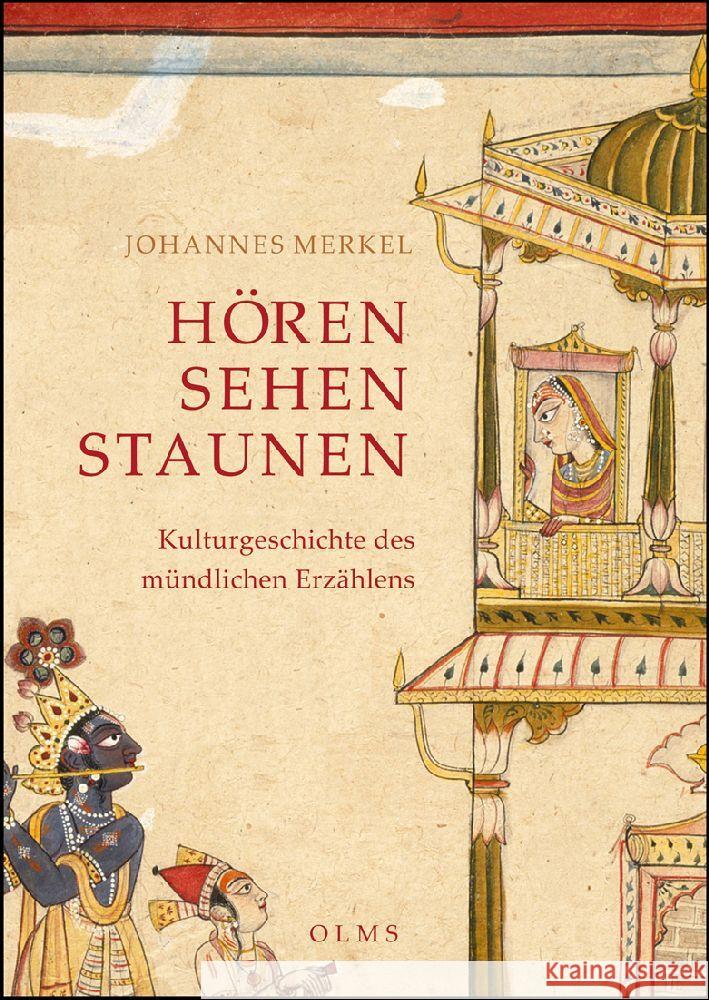 Hören, Sehen, Staunen Merkel, Johannes 9783487312101 Olms Wissenschaft - książka