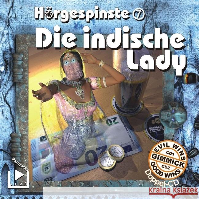 Hörgespinste - Die indische Lady, 2 Audio-CDs  9783862121557 Pandoras Play - książka