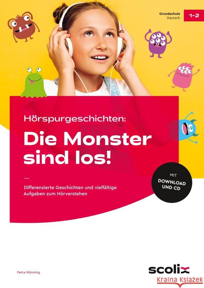 Hörspurgeschichten: Die Monster sind los! Mönning, Petra 9783403107293 Scolix - książka