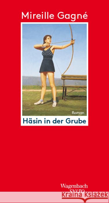 Häsin in der Grube Gagné, Mireille 9783803113610 Wagenbach - książka