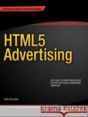 Html5 Advertising Percival, John 9781430246022  - książka