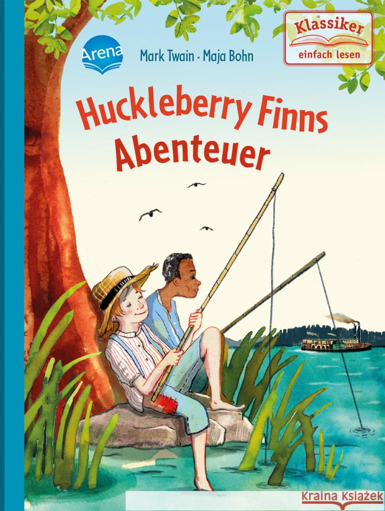Huckleberry Finns Abenteuer Twain, Mark, Knape, Wolfgang 9783401717272 Arena - książka