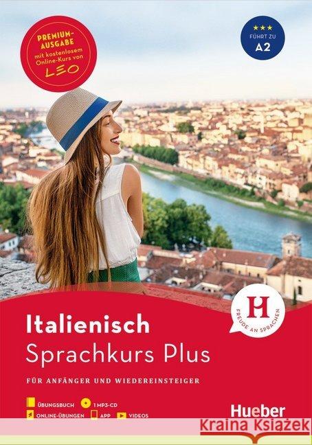 Hueber Sprachkurs Plus Italienisch - Premiumausgabe : Für Anfänger und Wiedereinsteiger. Mit Online-Zugang. Zielniveau A2 Caiazza-Schwarz, Gabriella 9783193494757 Hueber - książka