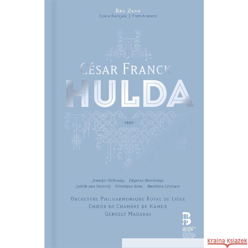 Hulda, 3 Audio-CD + Buch Franck, César 8055776010113 Bru Zane - książka