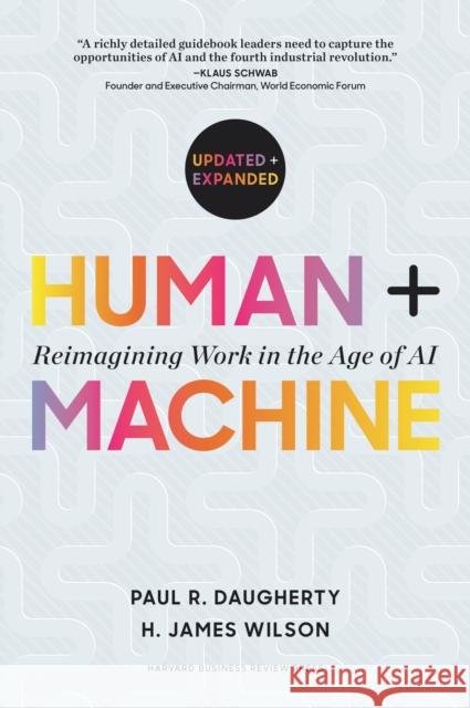 Human + Machine, Updated and Expanded: Reimagining Work in the Age of AI H. James Wilson 9781647827205 Harvard Business Review Press - książka