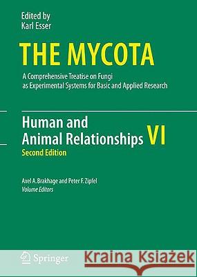 Human and Animal Relationships Axel A. Brakhage 9783540793069 Springer - książka