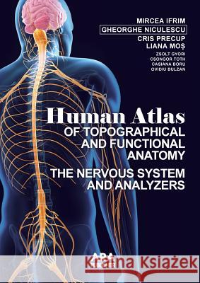 Human Atlas of Topographical and Functional Anatomy: The Nervous System and Analyzers Mircea Ifrim Cris Precup Liana Mos 9781935924227 American Romanian Academy of Arts and Science - książka