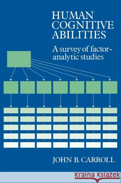 Human Cognitive Abilities: A Survey of Factor-Analytic Studies Carroll, John B. 9780521387125 Cambridge University Press - książka