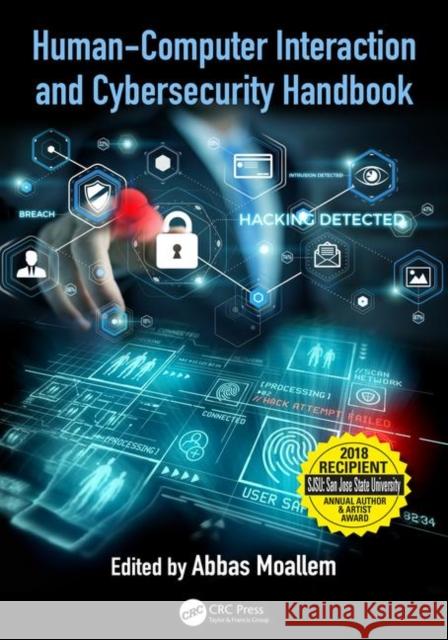 Human-Computer Interaction and Cybersecurity Handbook Abbas Moallem 9781138739161 CRC Press - książka