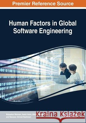 Human Factors in Global Software Engineering  9781522594499 IGI Global - książka