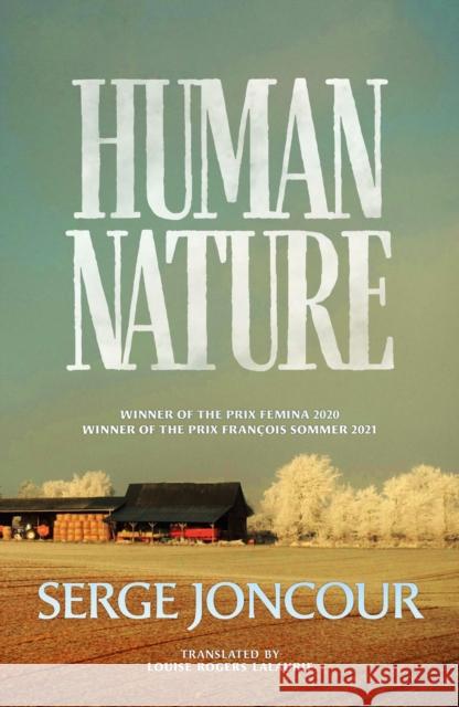 Human Nature Serge Joncour 9781913547196 Gallic Books - książka