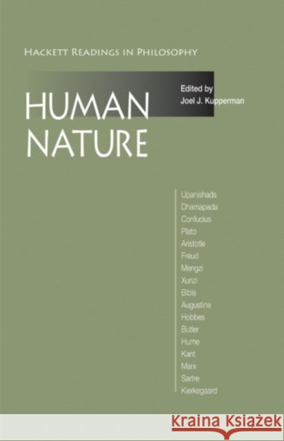 Human Nature: A Reader : A Reader Kupperman, Joel J. 9781603847469  - książka