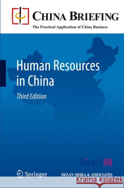 Human Resources in China Chris Devonshire-Ellis Andy Scott Sam Woollard 9783642182082 Not Avail - książka