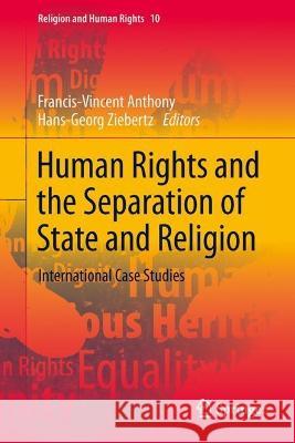 Human Rights and the Separation of State and Religion  9783031339974 Springer Nature Switzerland - książka