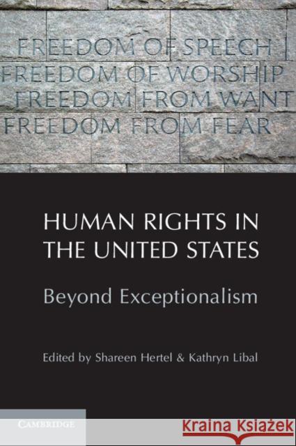 Human Rights in the United States: Beyond Exceptionalism Hertel, Shareen 9781107400870  - książka