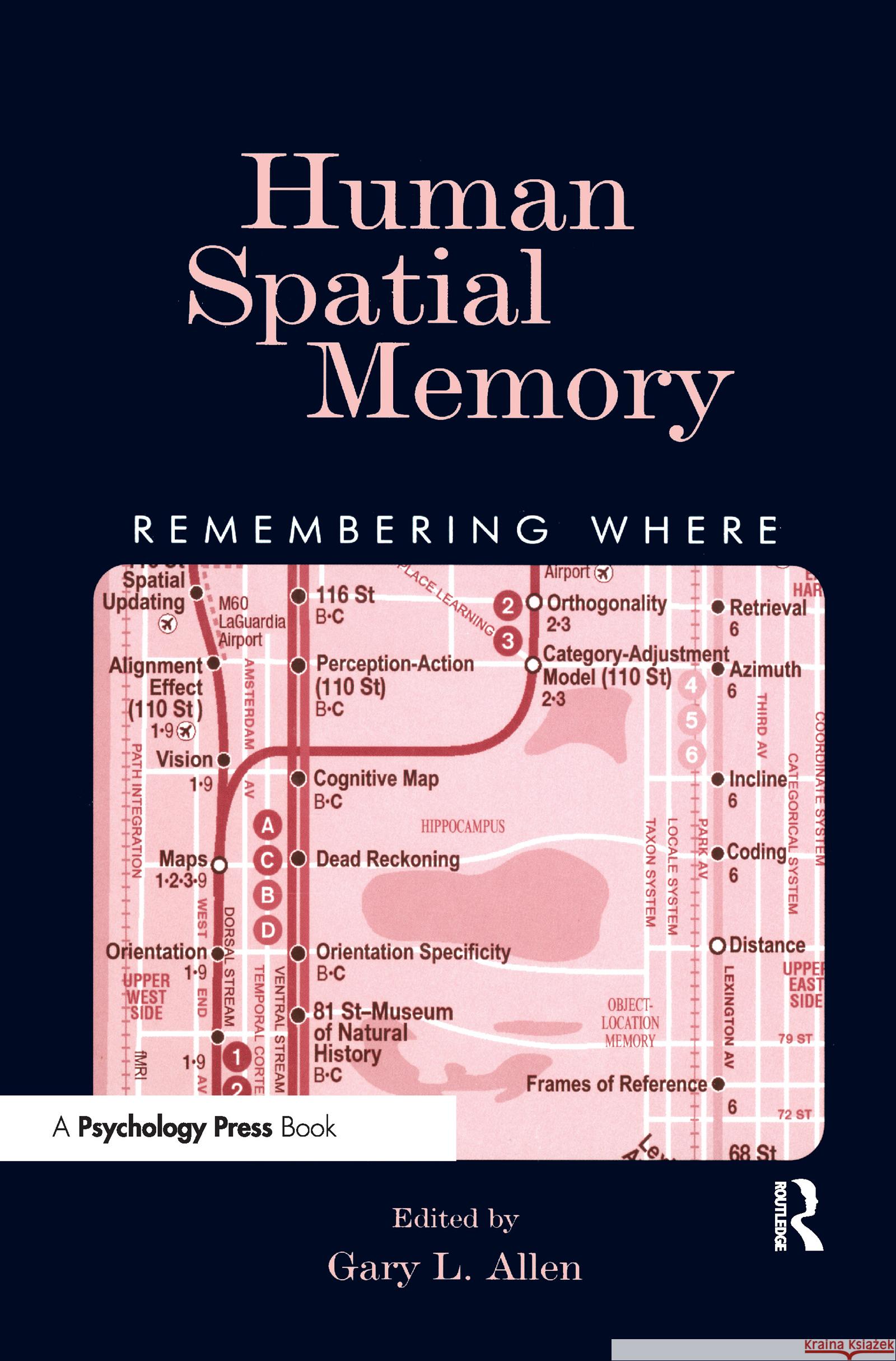 Human Spatial Memory: Remembering Where Allen, Gary L. 9780805842180 Lawrence Erlbaum Associates - książka