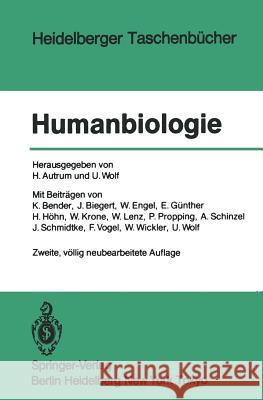 Humanbiologie: Ergebnisse Und Aufgaben Autrum, H. 9783540124351 Springer - książka