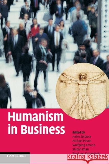 Humanism in Business  9780521727624 CAMBRIDGE UNIVERSITY PRESS - książka