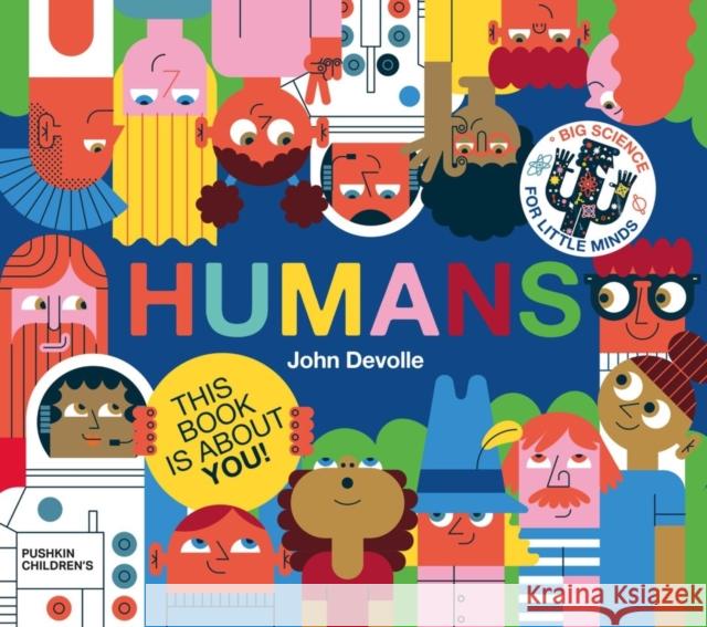 Humans John Devolle 9781782695318 Pushkin Children's Books - książka