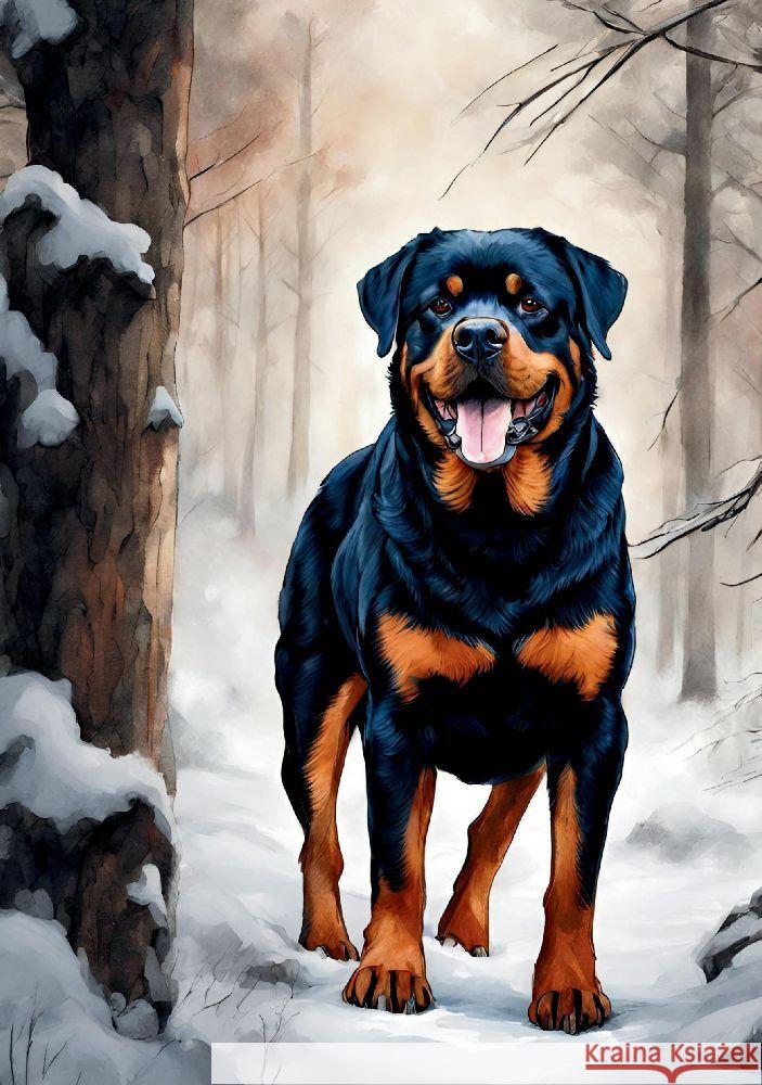 Hund Notizbuch Winterzeit Weihnachten Rottweiler mit 55 lustigen Motivationssprüchen Lebensweisheiten Hundeliebe Geschenk Rottie Hunde Barkside, Beau 9783384052346 tredition - książka