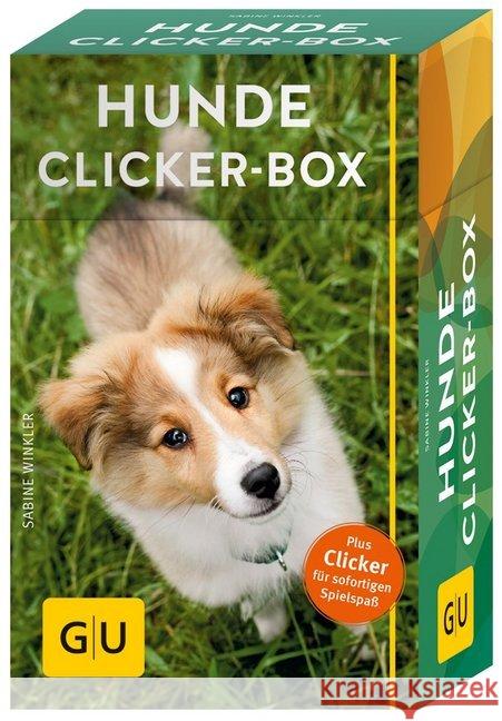 Hunde-Clicker-Box : Plus Clicker für sofortigen Spielspaß Winkler, Sabine 9783833846359 Gräfe & Unzer - książka