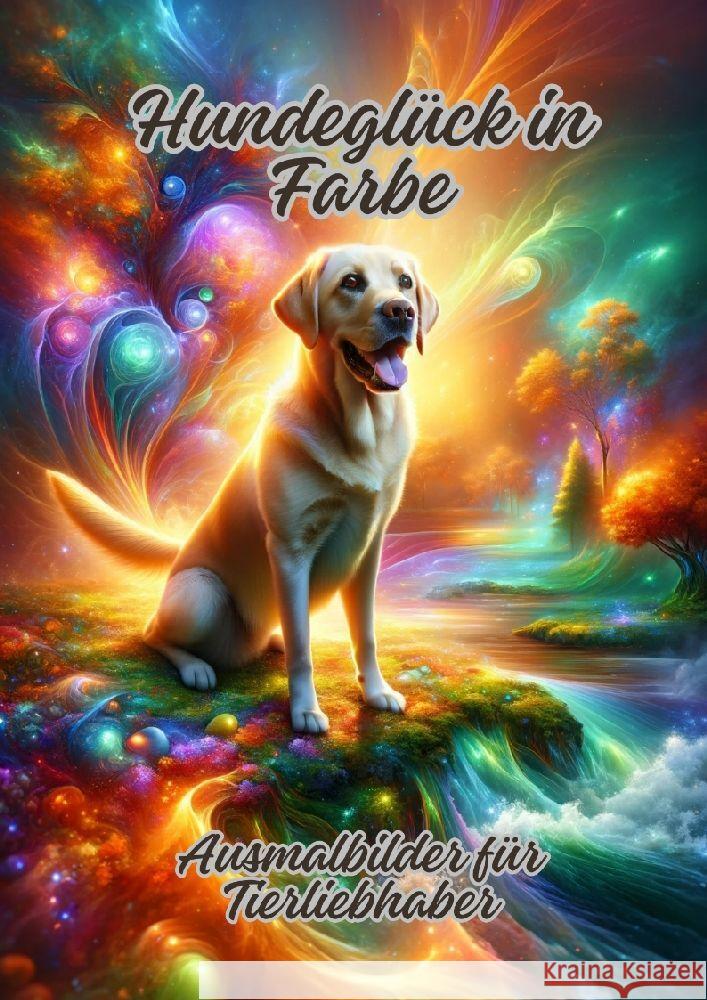 Hundegl?ck in Farbe: Ausmalbilder f?r Tierliebhaber Diana Kluge 9783384099112 Tredition Gmbh - książka