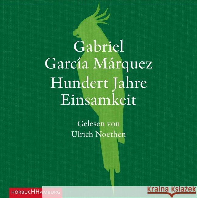 Hundert Jahre Einsamkeit, 14 Audio-CDs : Lesung. CD Standard Audio Format. Ungekürzte Ausgabe García Márquez, Gabriel 9783957130839 Hörbuch Hamburg - książka